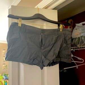 Gray Miley Cyrus brand shorts